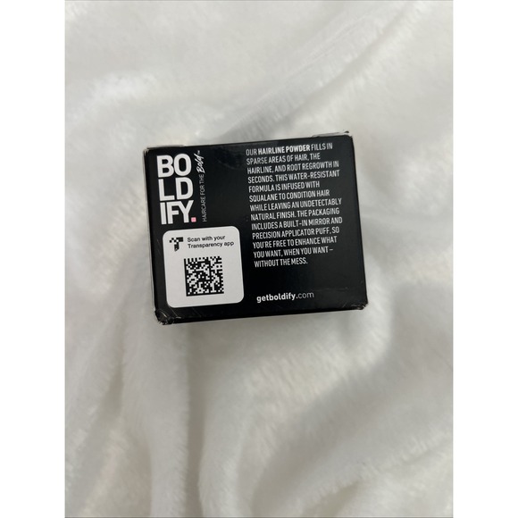 BOLDIFY Light Brown Entrance Hairline Powder Instantly Conceals Hair Loss 4g - Picture 3 of 3